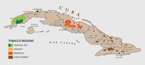 Tabak_Anbaugebiete_auf_Kuba