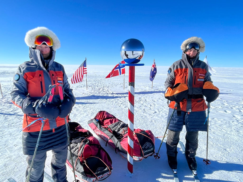 Antarctic Fire Angels at the South Pole