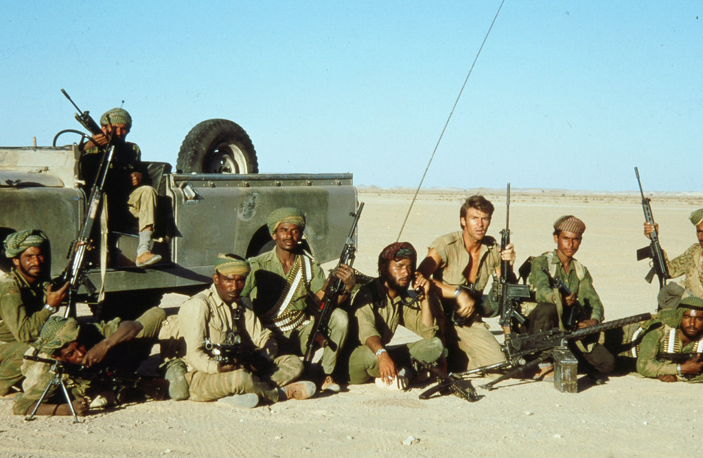 Ranulph Fiennes Reconnaissance Platoon Muscat Reg Dhofar 1968