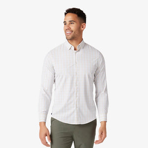 White Leeward No Tuck Dress Shirt - Moss and Myrrh