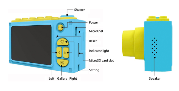 myFirst camera 2 features (camera for kids)