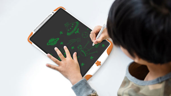 Kids using myFirst Sketch