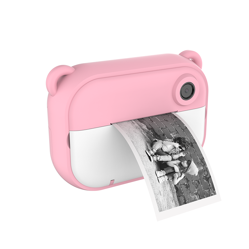 Kids Print Camera. Фотик с моментальной печатью. Как вставить фотобумагу в детский фотоаппарат.