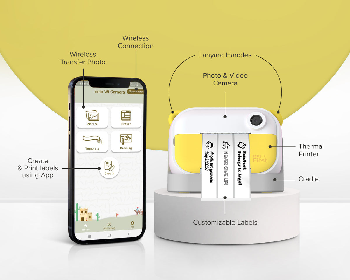 myFirst Camera Insta Wi - Instant camera for kids