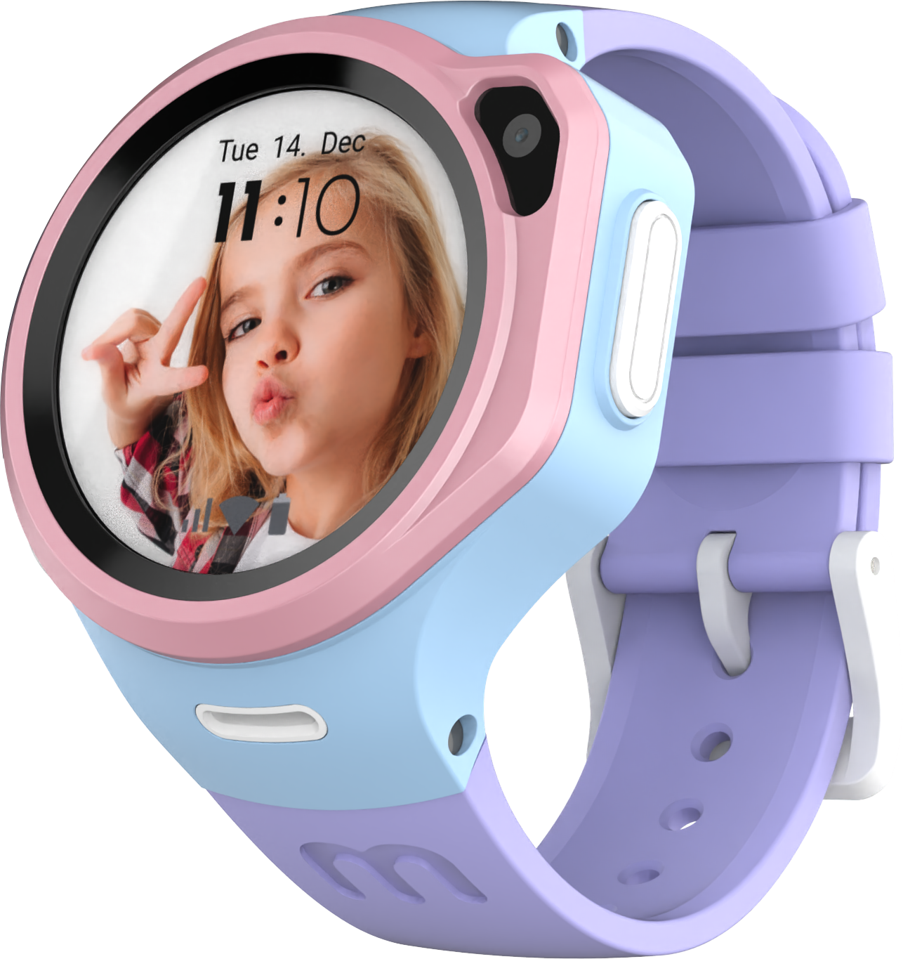 myFirst Fone R1s - Watch phone with Heart rate monitoring, music player & Video call