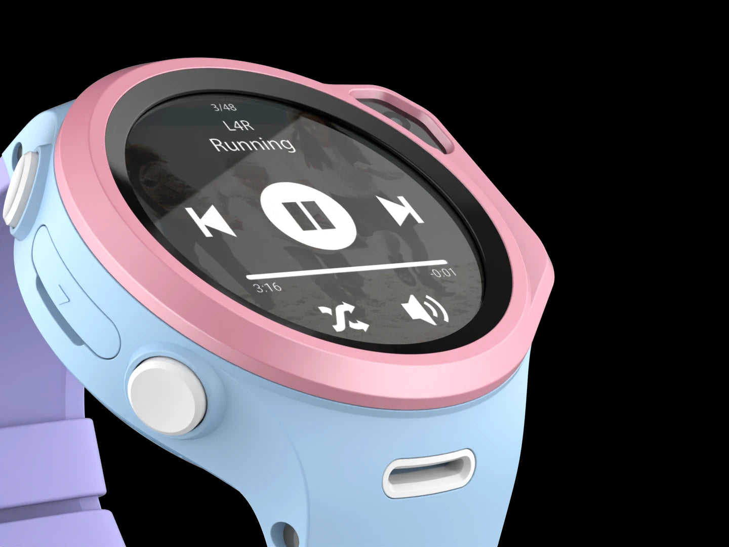 myFirst Fone R1s - Watch phone with Heart rate monitoring, music player & Video call