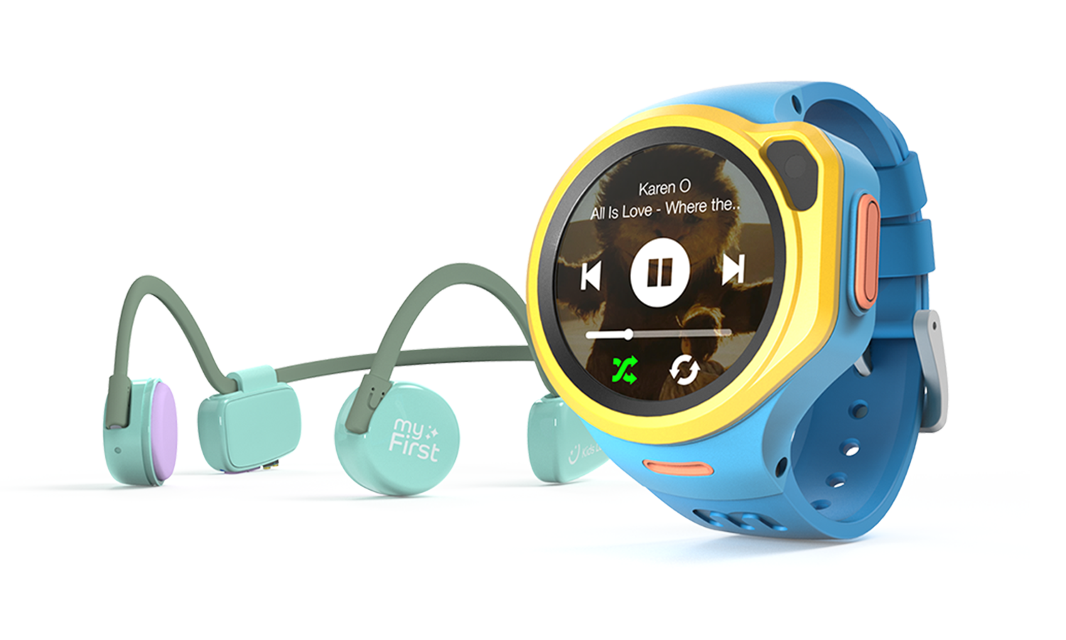 myFirst Fone R1 - 4G Watch Phone for Kids With GPS & Video Call