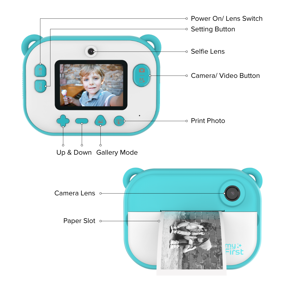 myFirst Camera Insta 2 - 2021 Best instant camera for kids