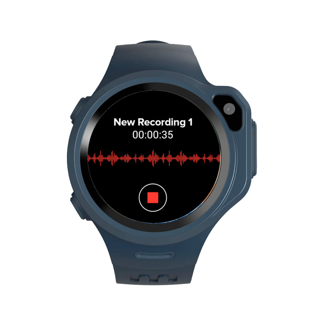 myFirst Fone R1s - Watch phone with Heart rate monitoring, music player & Video call