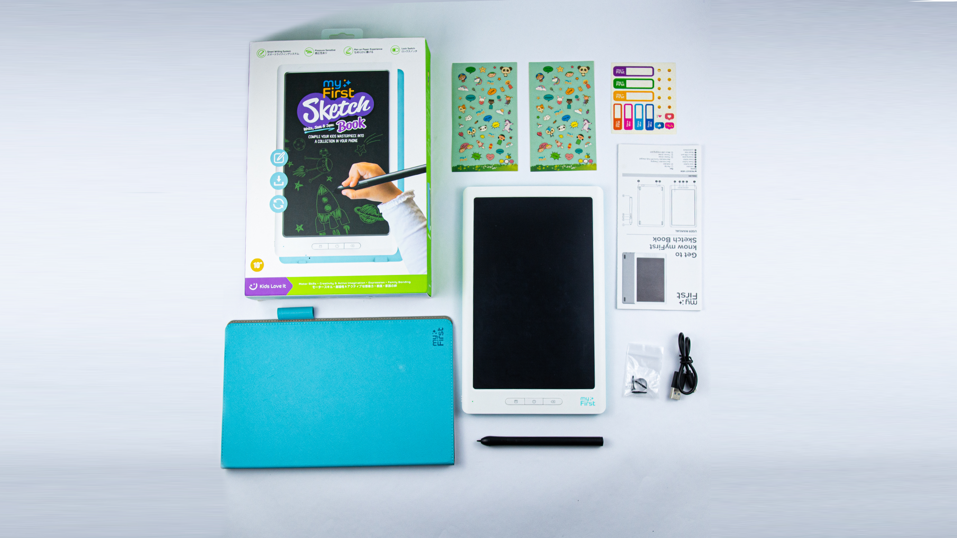 myFirst Sketch Book - Electronic Drawing Pad with Instant Digitisation