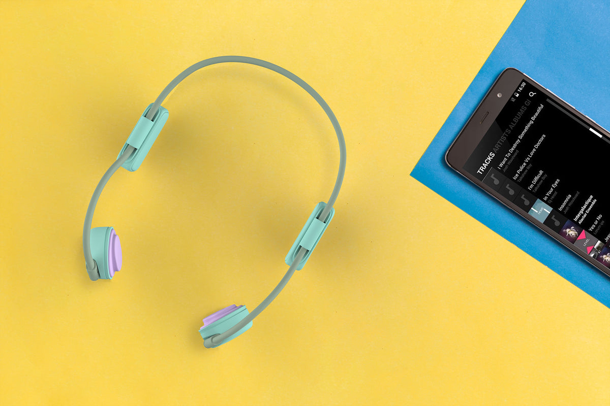 myFirst Headphones BC Wireless - Kids Friendly & Open Ear Design