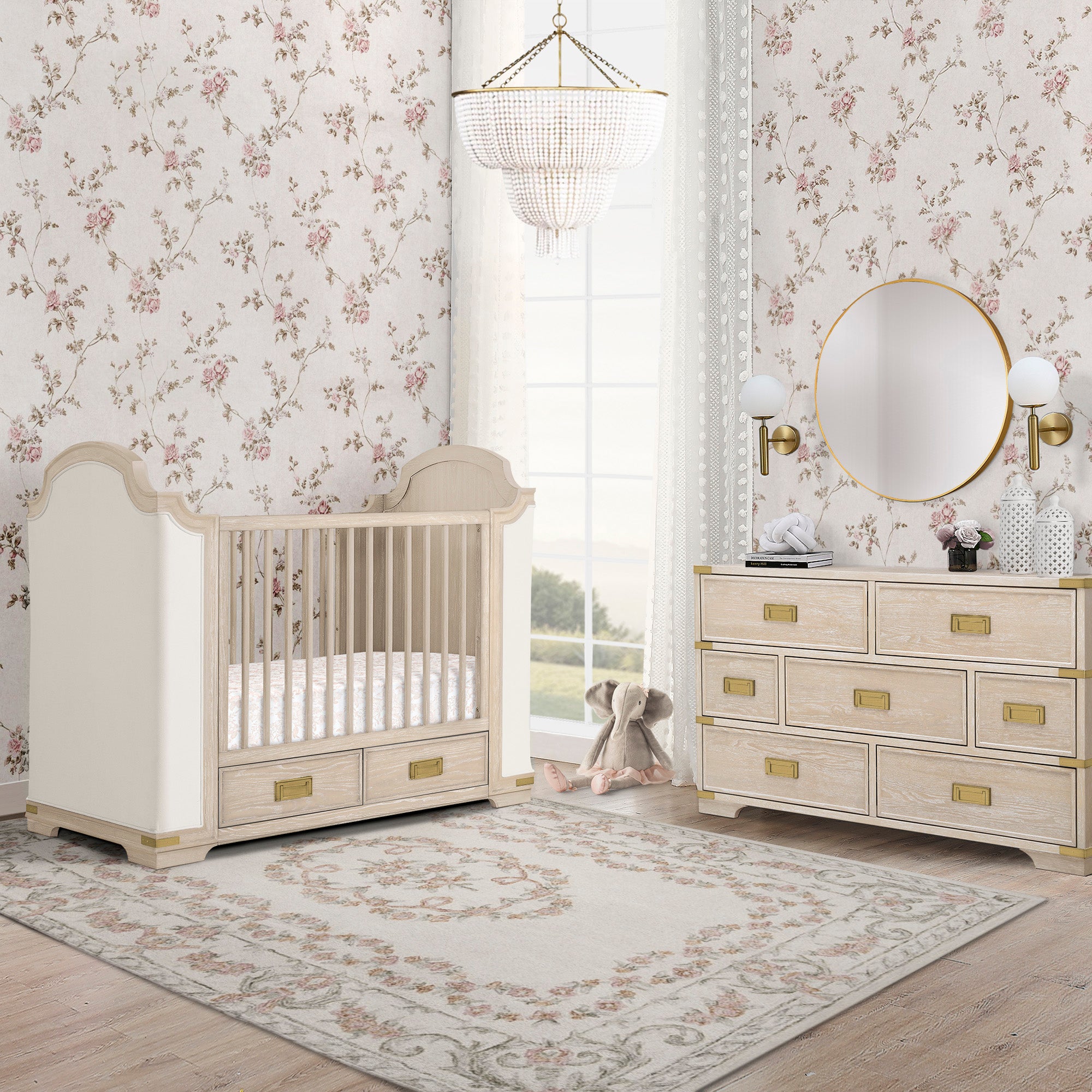 Paris 4-in-1 Convertible Crib with Underdrawer - Bellini product image