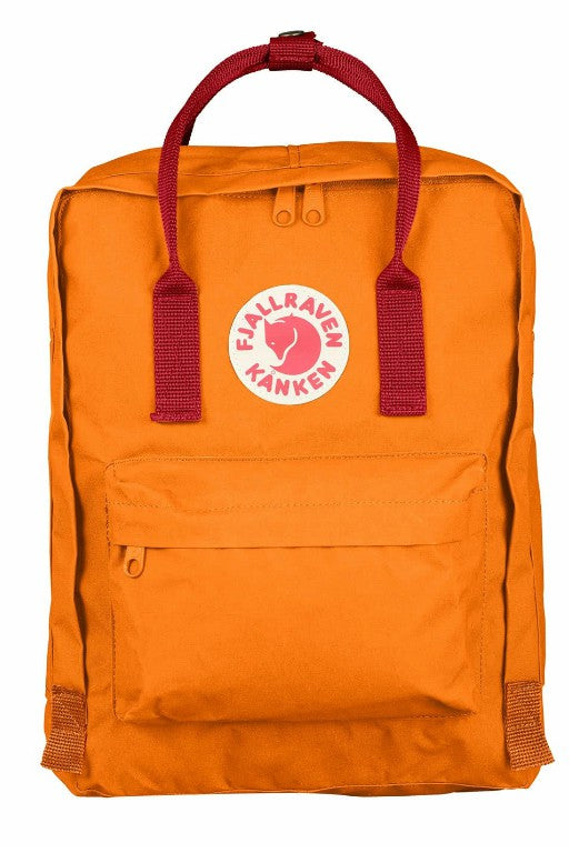 orange fjallraven kanken