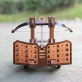 catapult with shield finished model display front vision