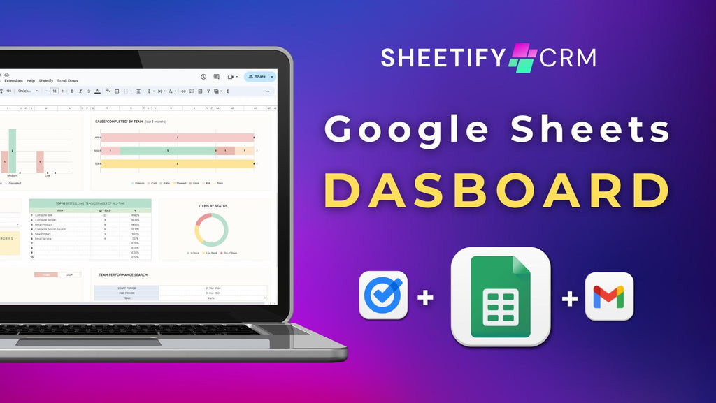 Google Sheets Performance Dashboard