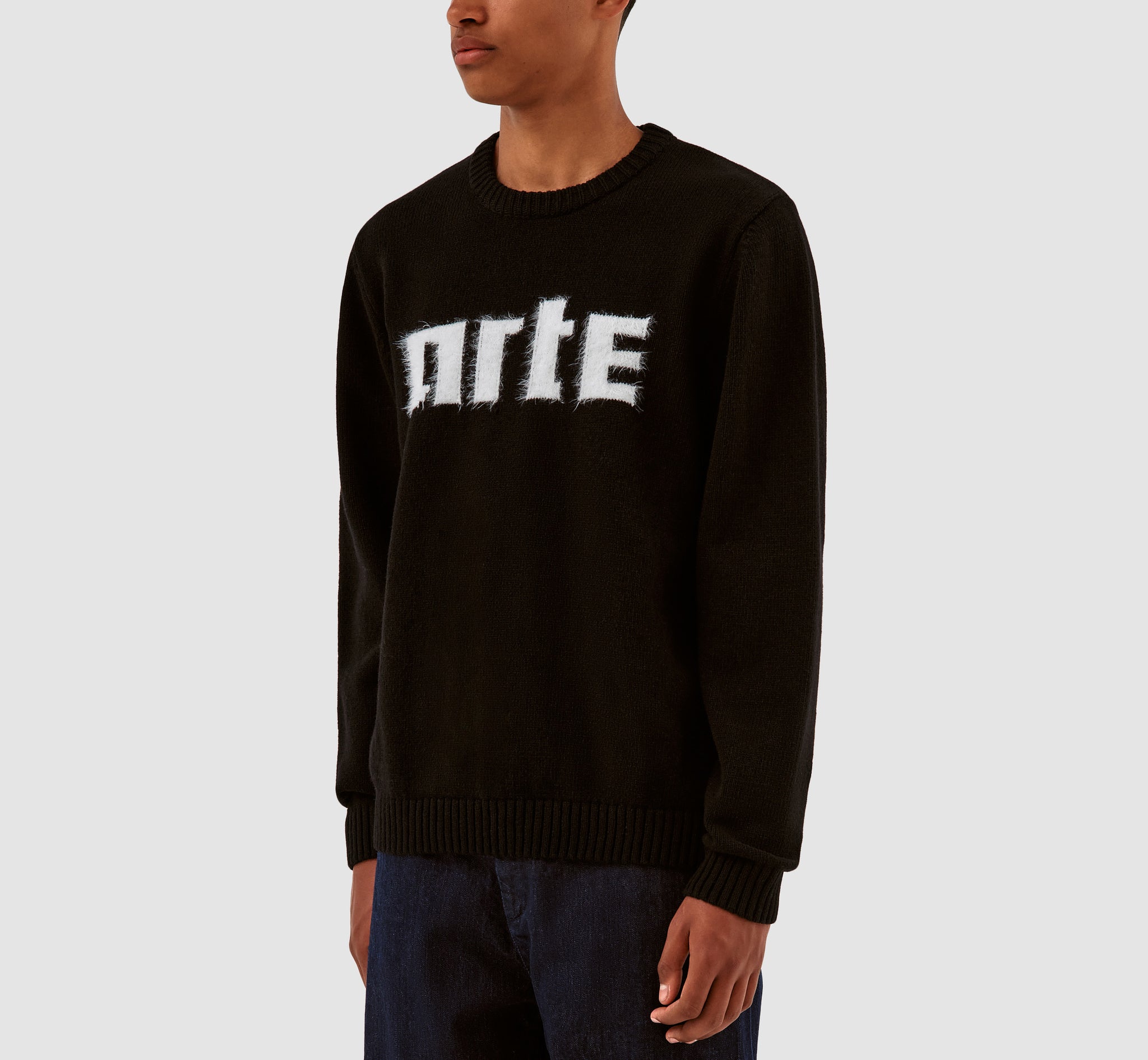 Kobe Logo Knit Sweater Black Arte Antwerp