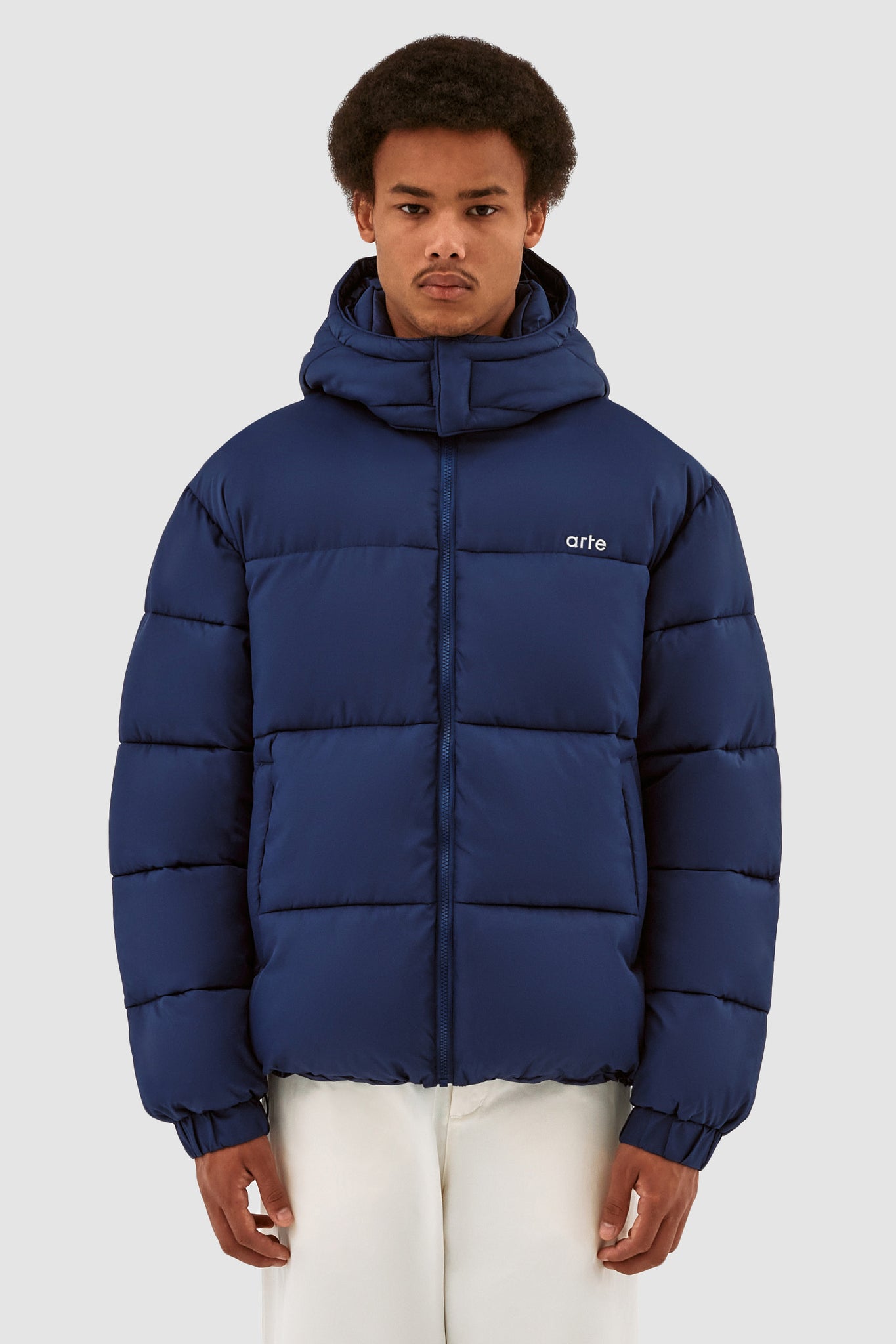 Joey Puffer Jacket - Navy | Arte Antwerp