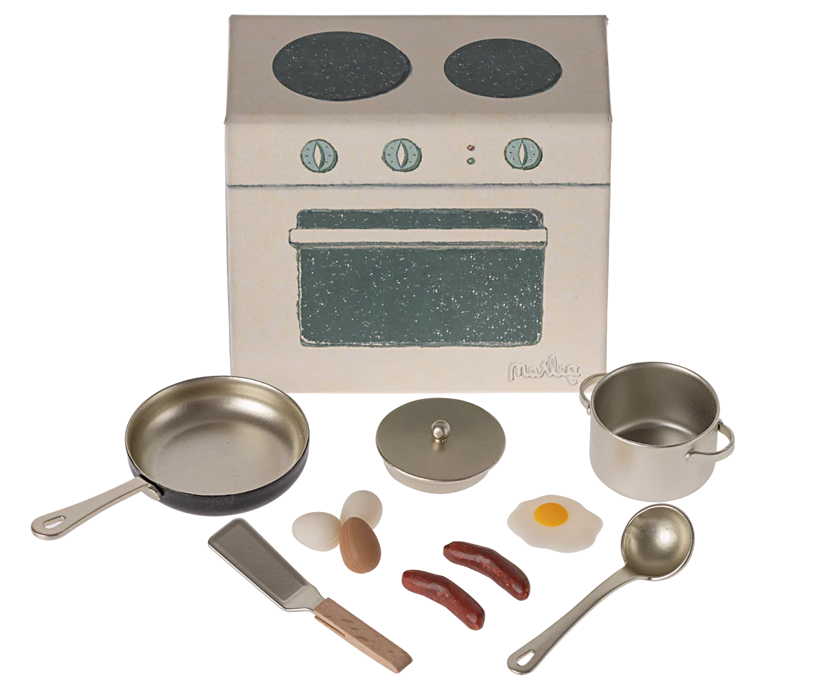 Maileg Mouse Cooking Set - Image 3