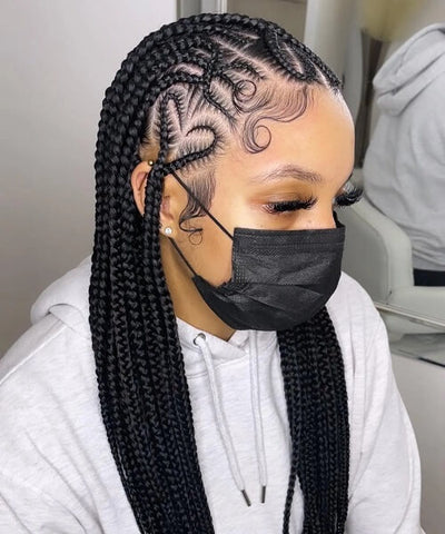 Tribal Braids With Intricate Patterns