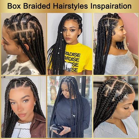 Box Braid Styles