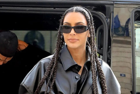 kardashian wear pop smoke braids