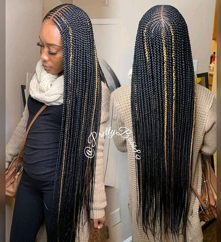 Long Tribal Braids