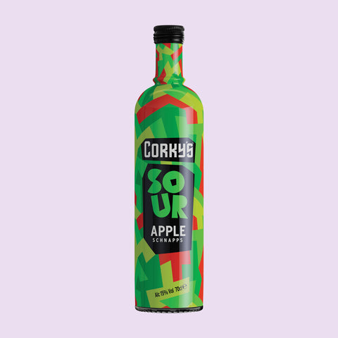 Corky’s Sour Apple Schnapps