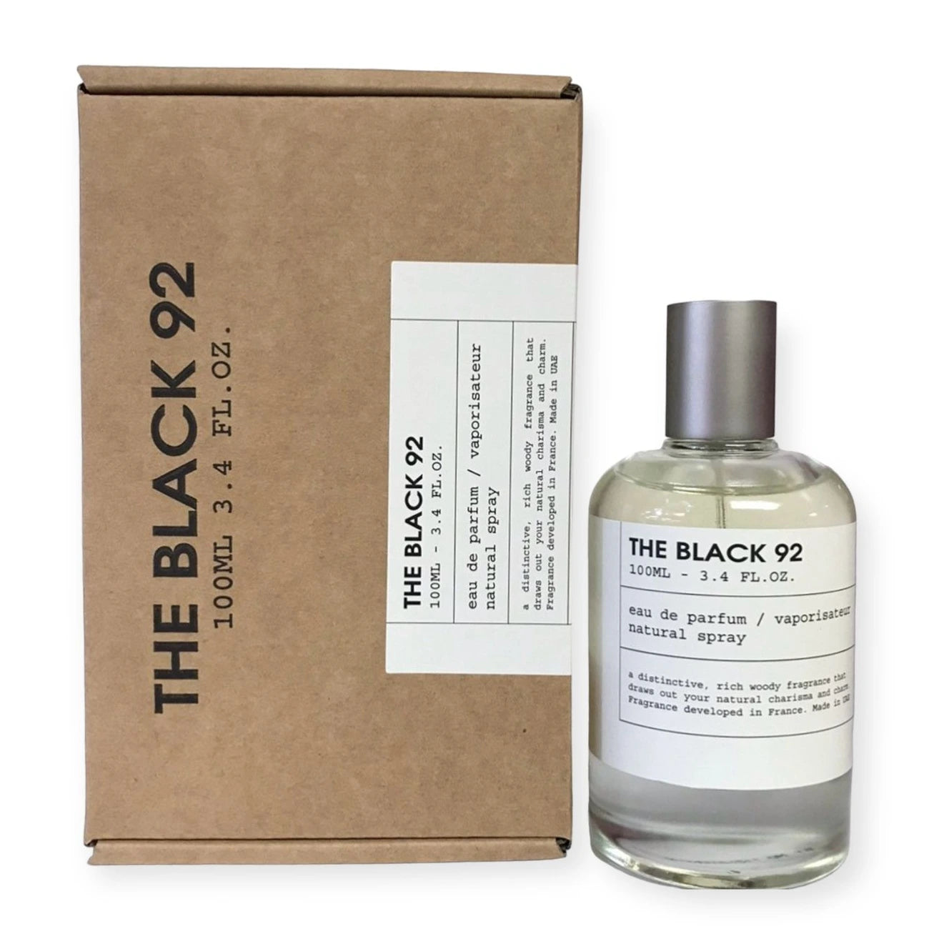 The Black 92 3.4 oz EDP for unisex