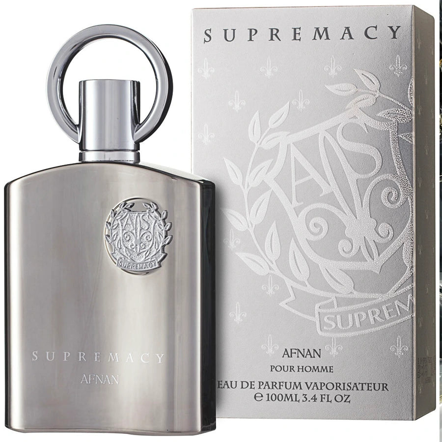 AFNAN - Supremacy Silver 3.4 oz EDP for men image 2