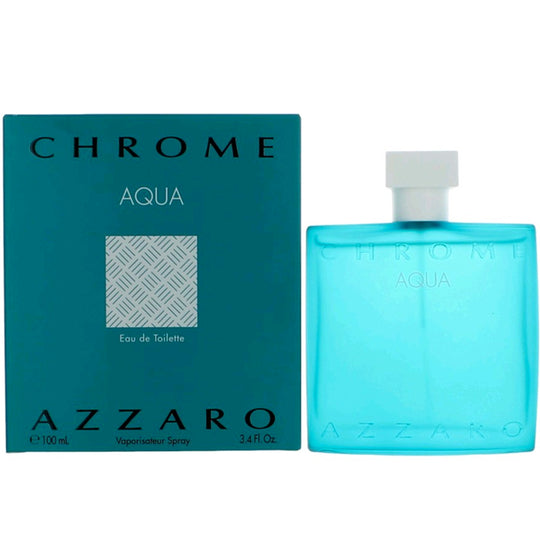 Chrome Aqua 3.4 oz EDT for men