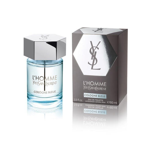 MENS FRAGRANCES - YSL L'Homme Cologne Bleue 3.3 Oz EDT For Men