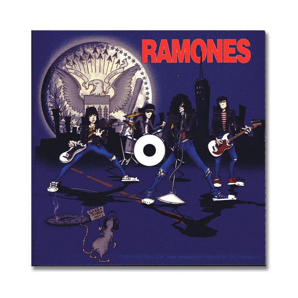 Ramones: Cartoon Sticker - Dee Dee Ramone product image