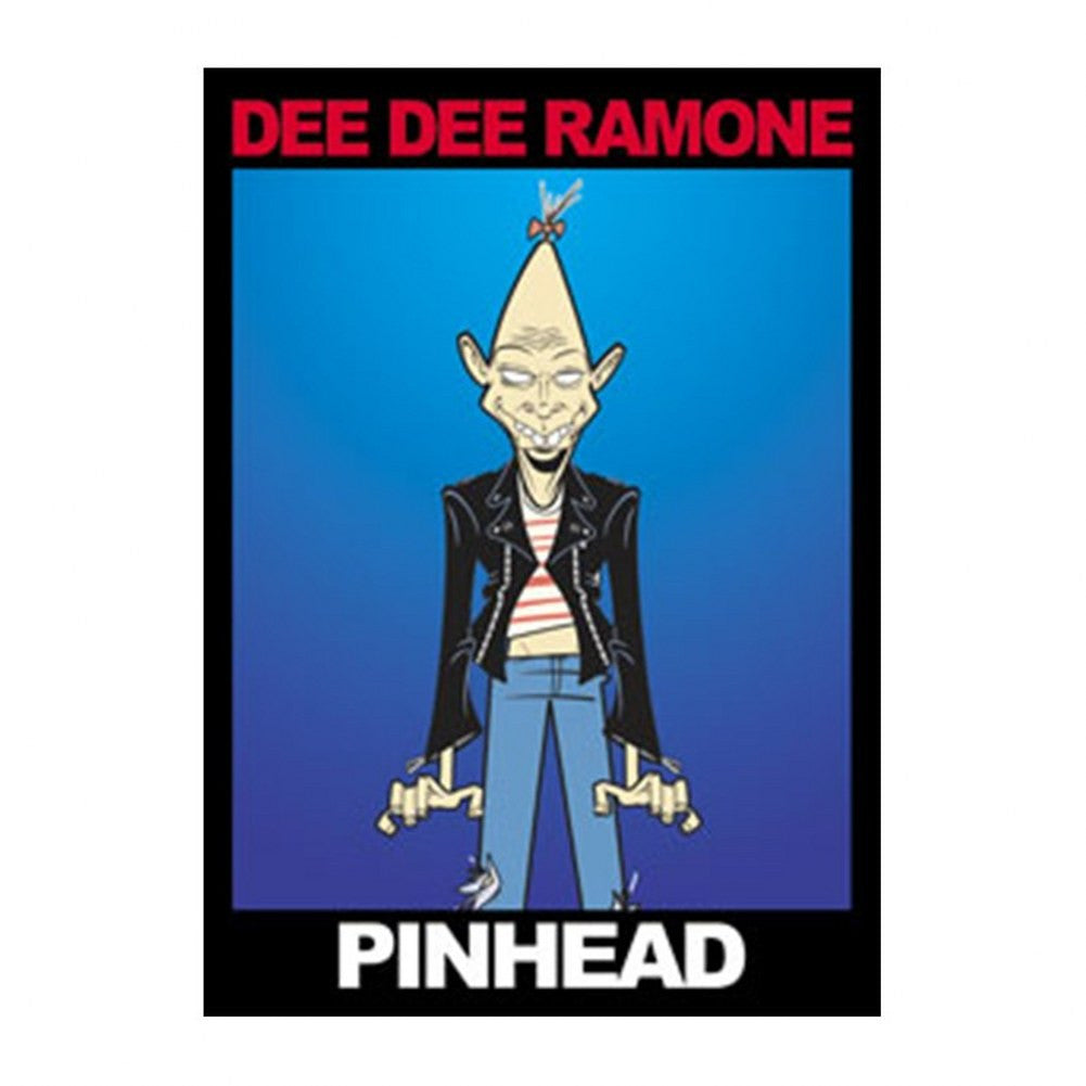 Dee Dee Ramone Pinhead Magnet - Dee Dee Ramone product image