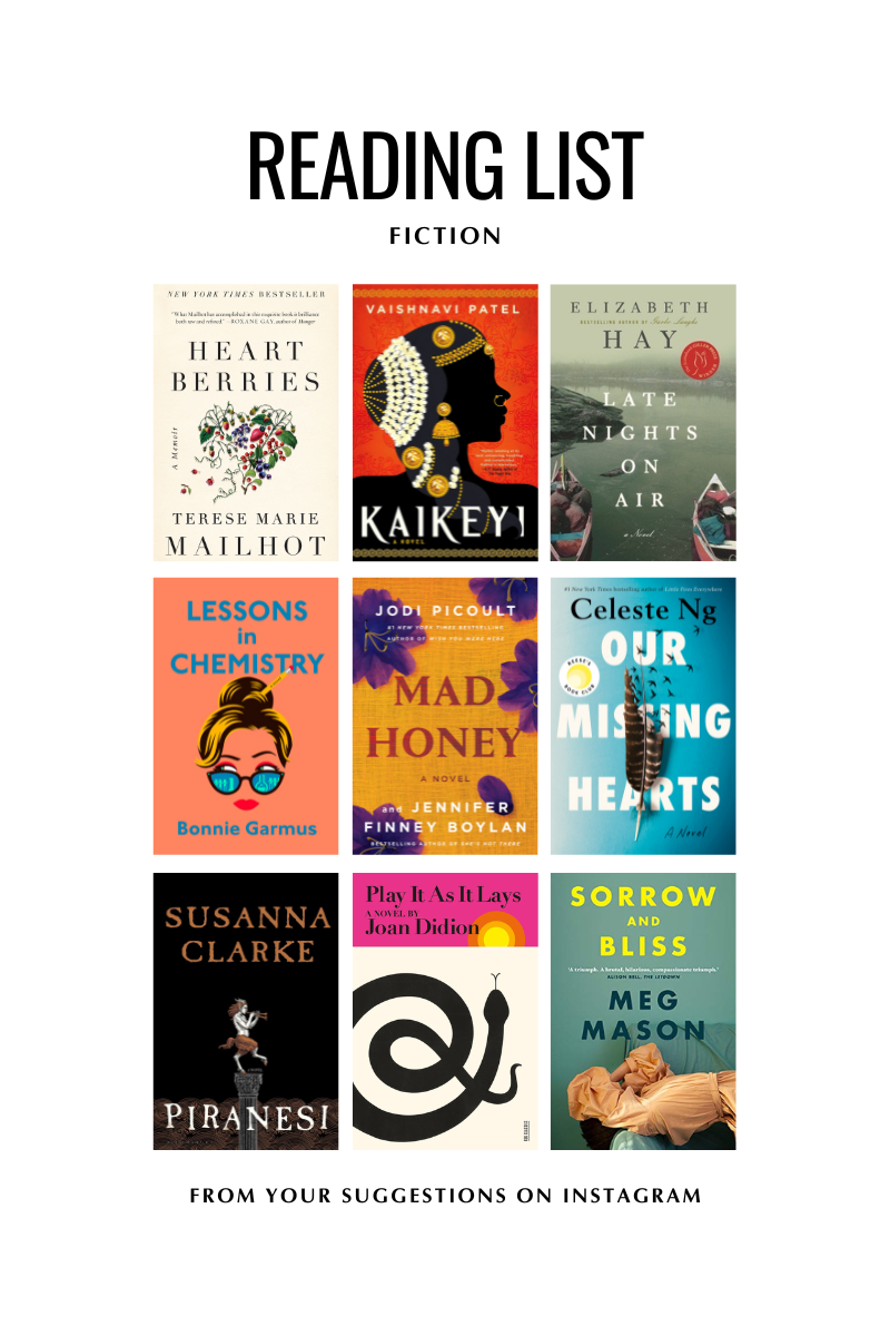 fiction spring reading list 2023