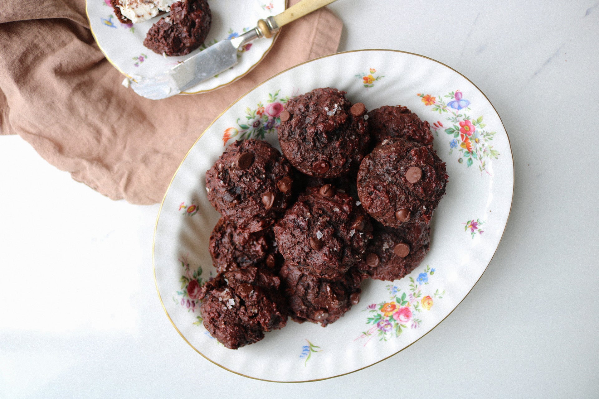 red velvet muffins