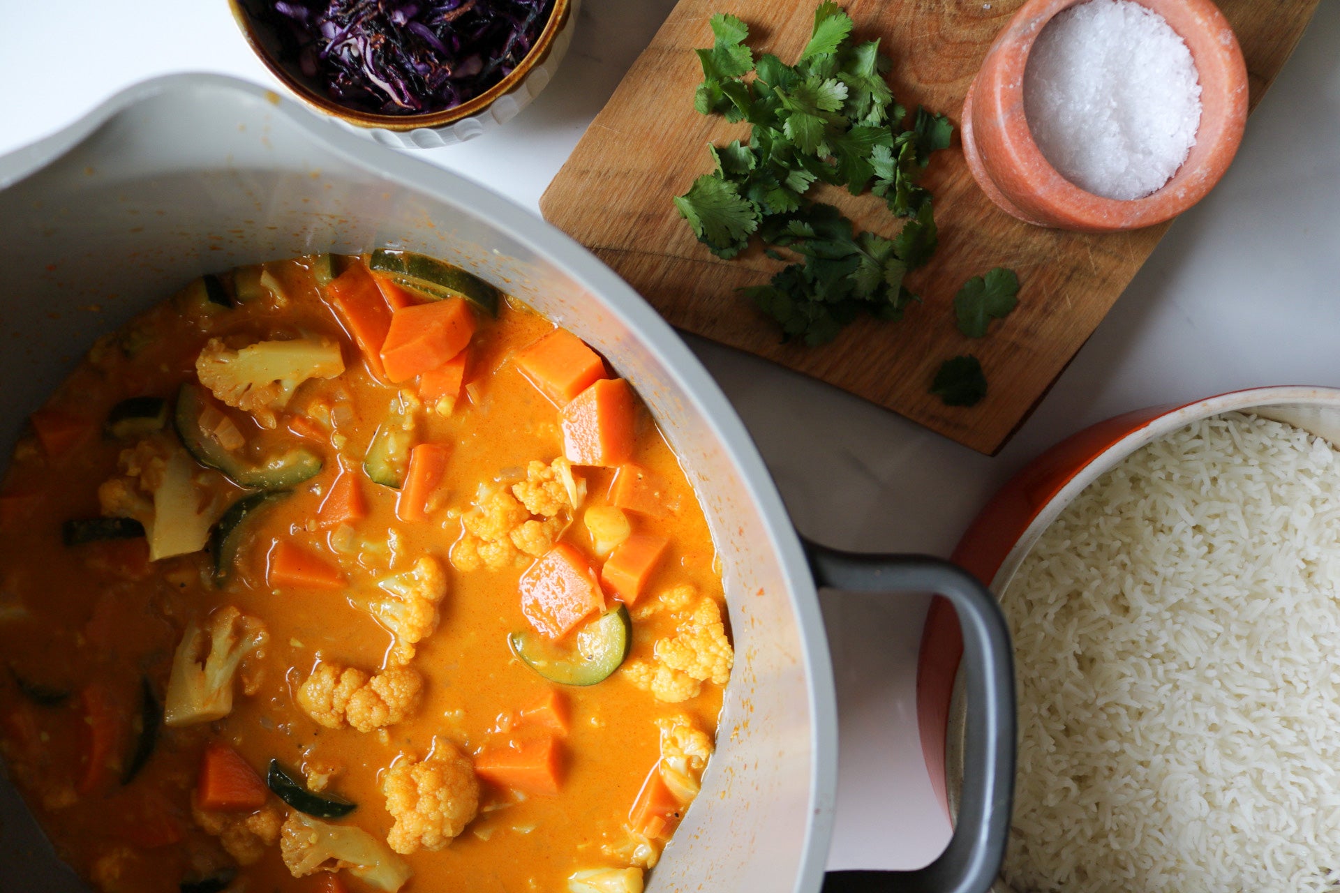 versatile veggie curry