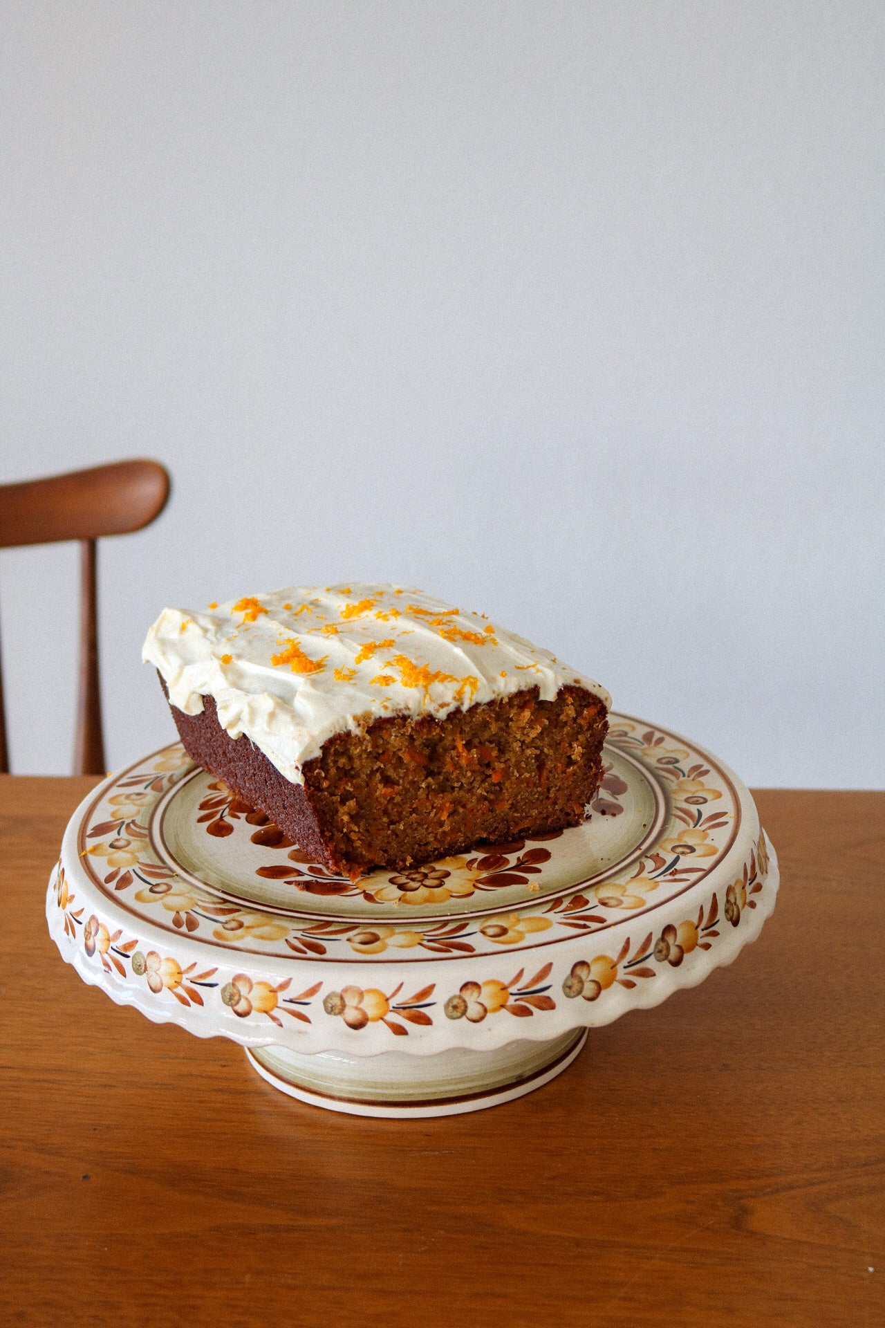 gluten free carrot cake loaf with cream cheese icing recipe