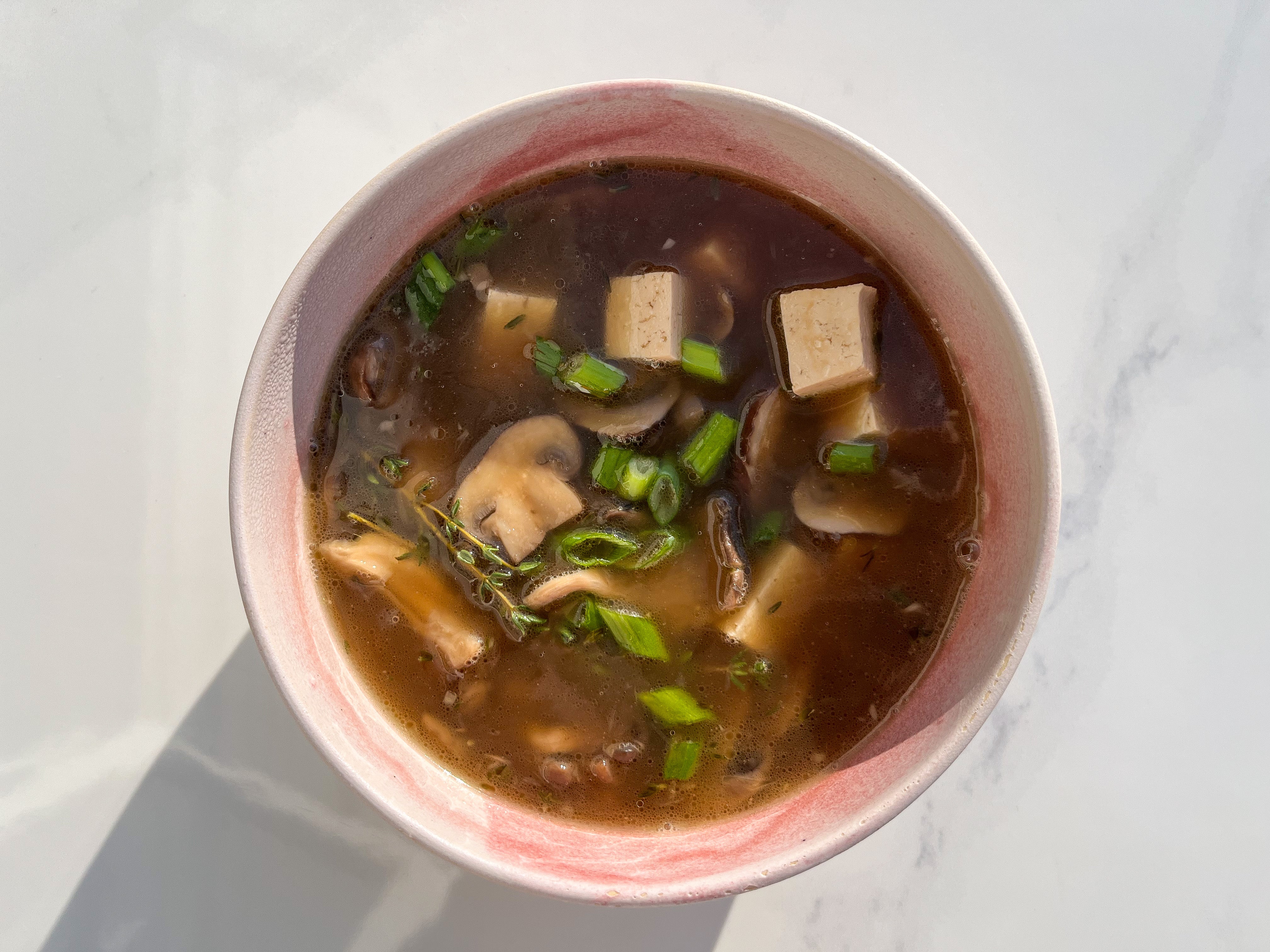 Miso Mushroom Soup Recipe