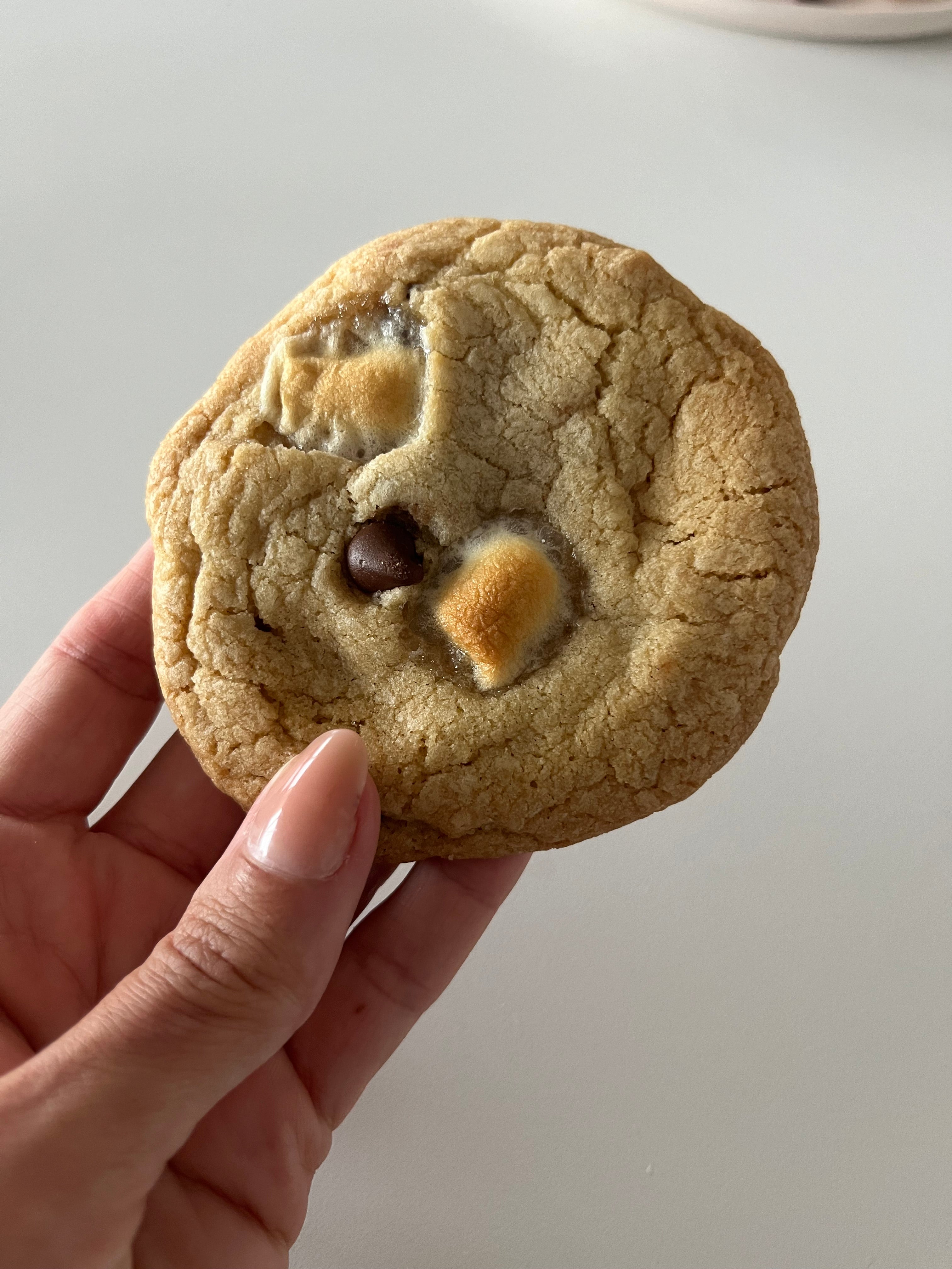 brown butter strawberry chocolate chip cookies