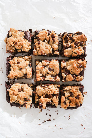 Brownie Cookie Bars Recipe- paleo, gf, df