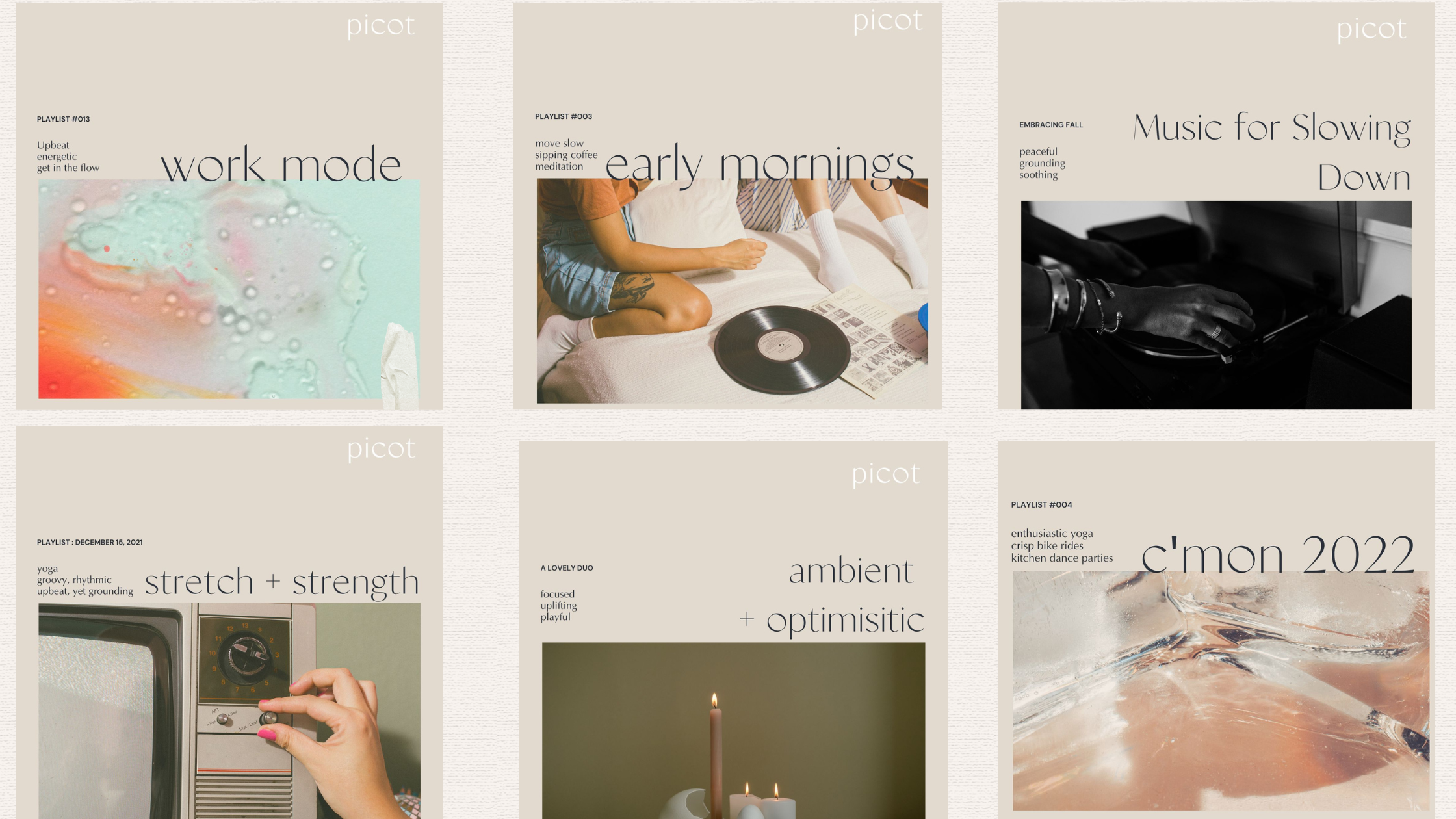 picot collective playlists