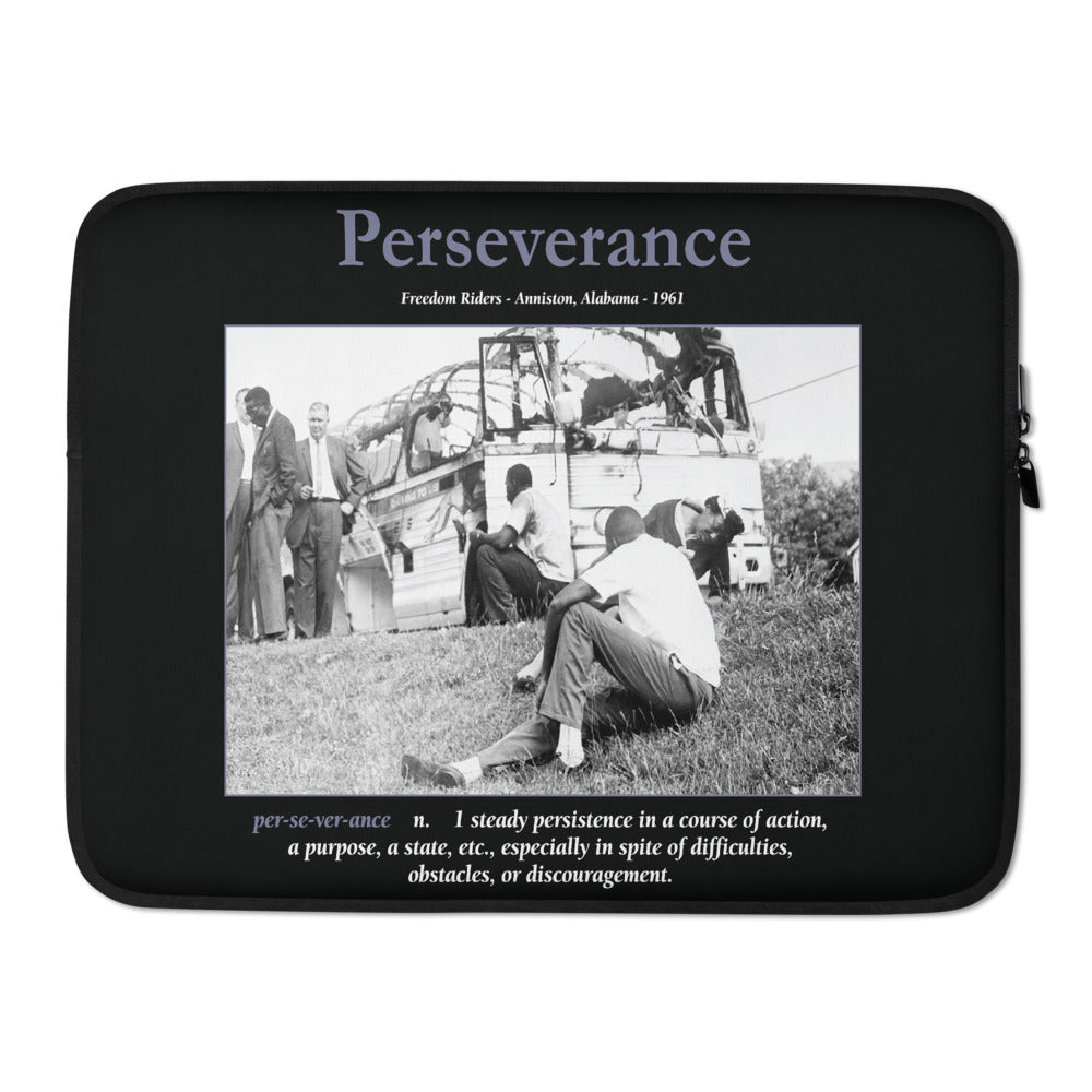 een vergoeding Kolonisten passen Perseverance( Freedom Riders)- 15" Laptop Sleeve – Motivation Product Depot