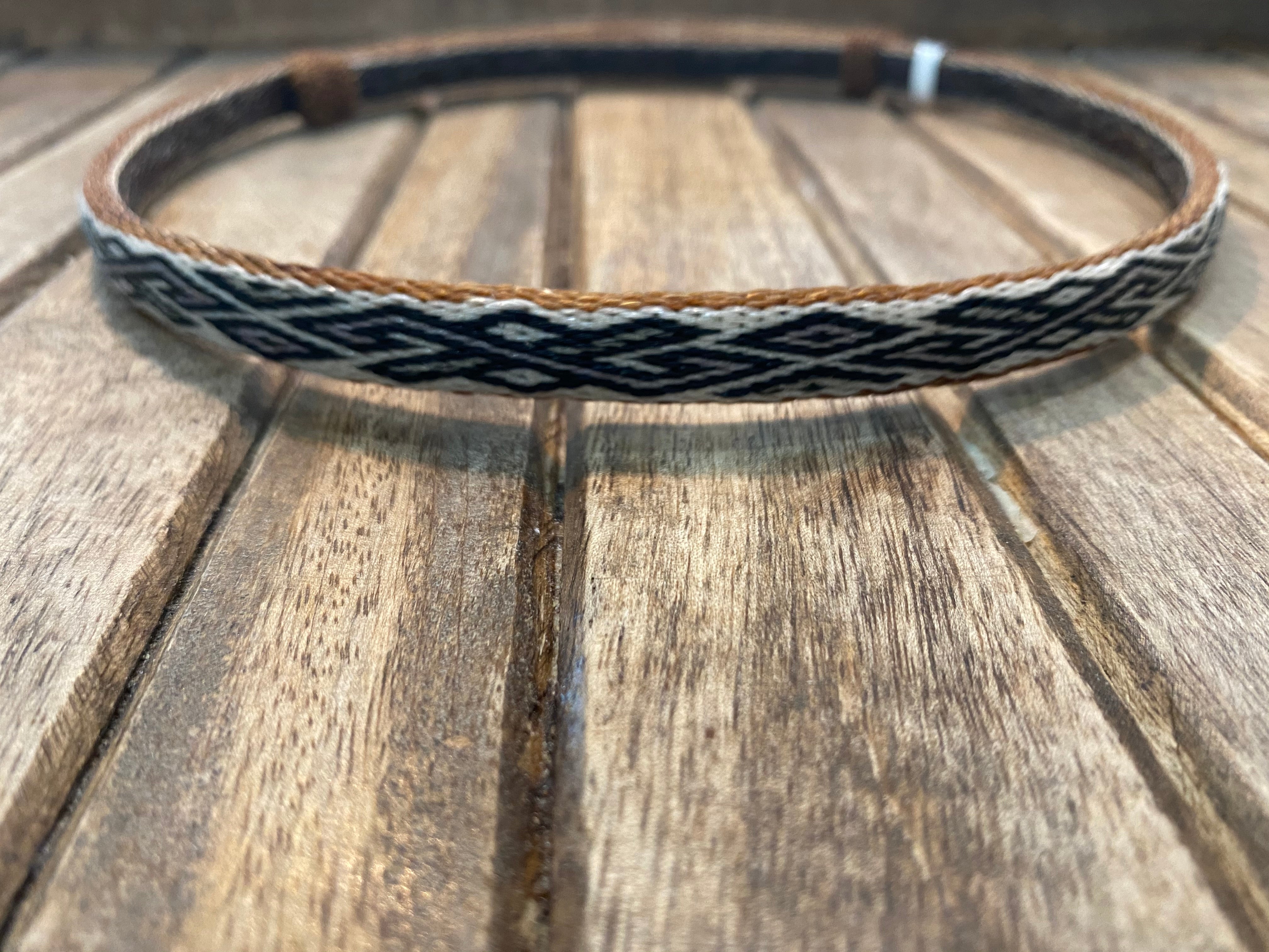 Hitched Horsehair Hat Band