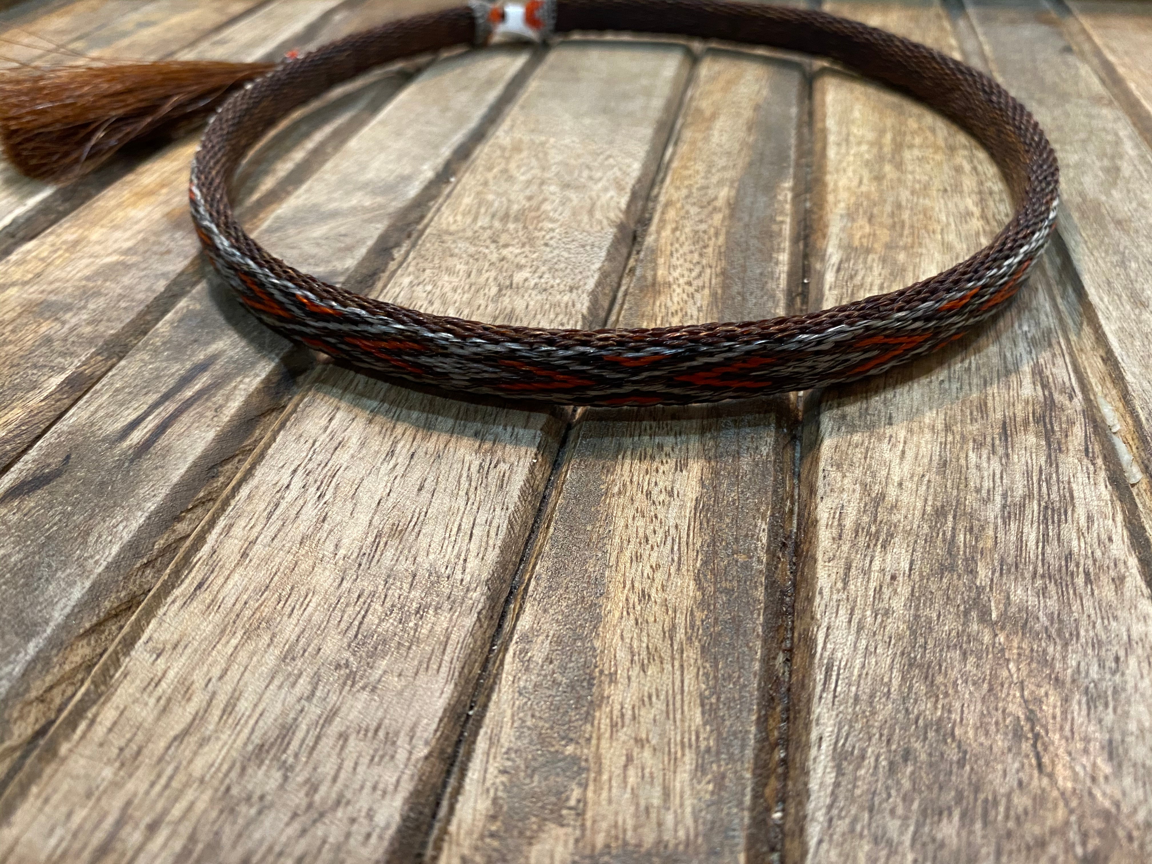 Hitched Horsehair Hat Bands Design 4