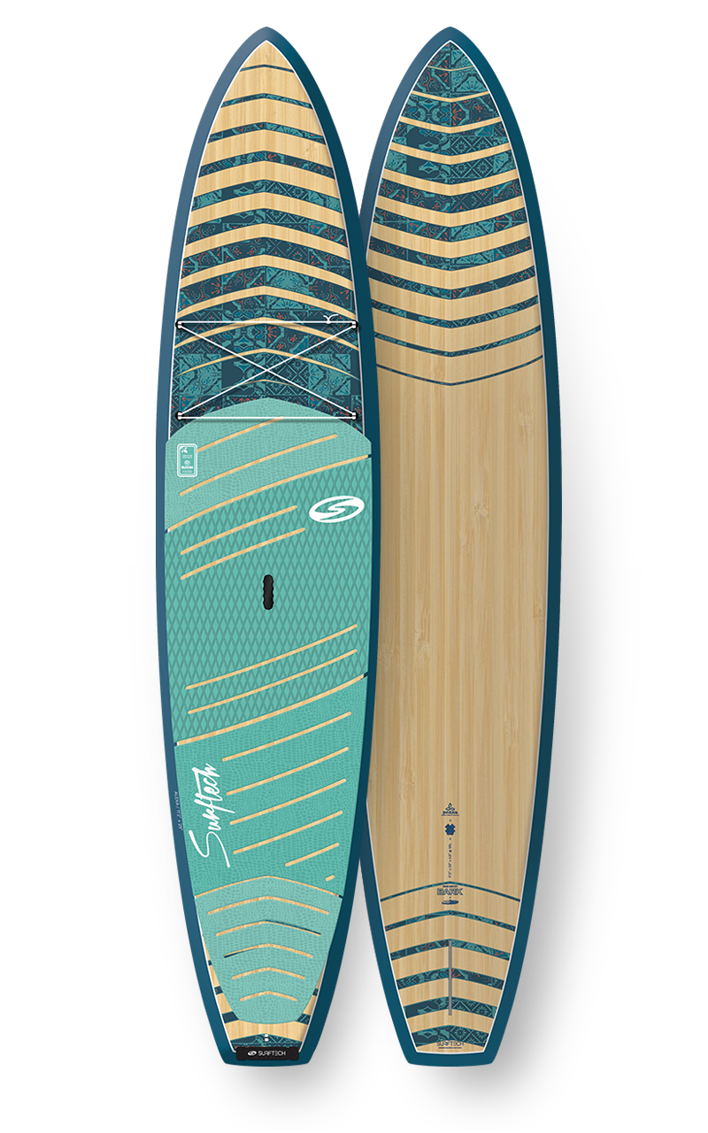 surftech bamboo paddle board