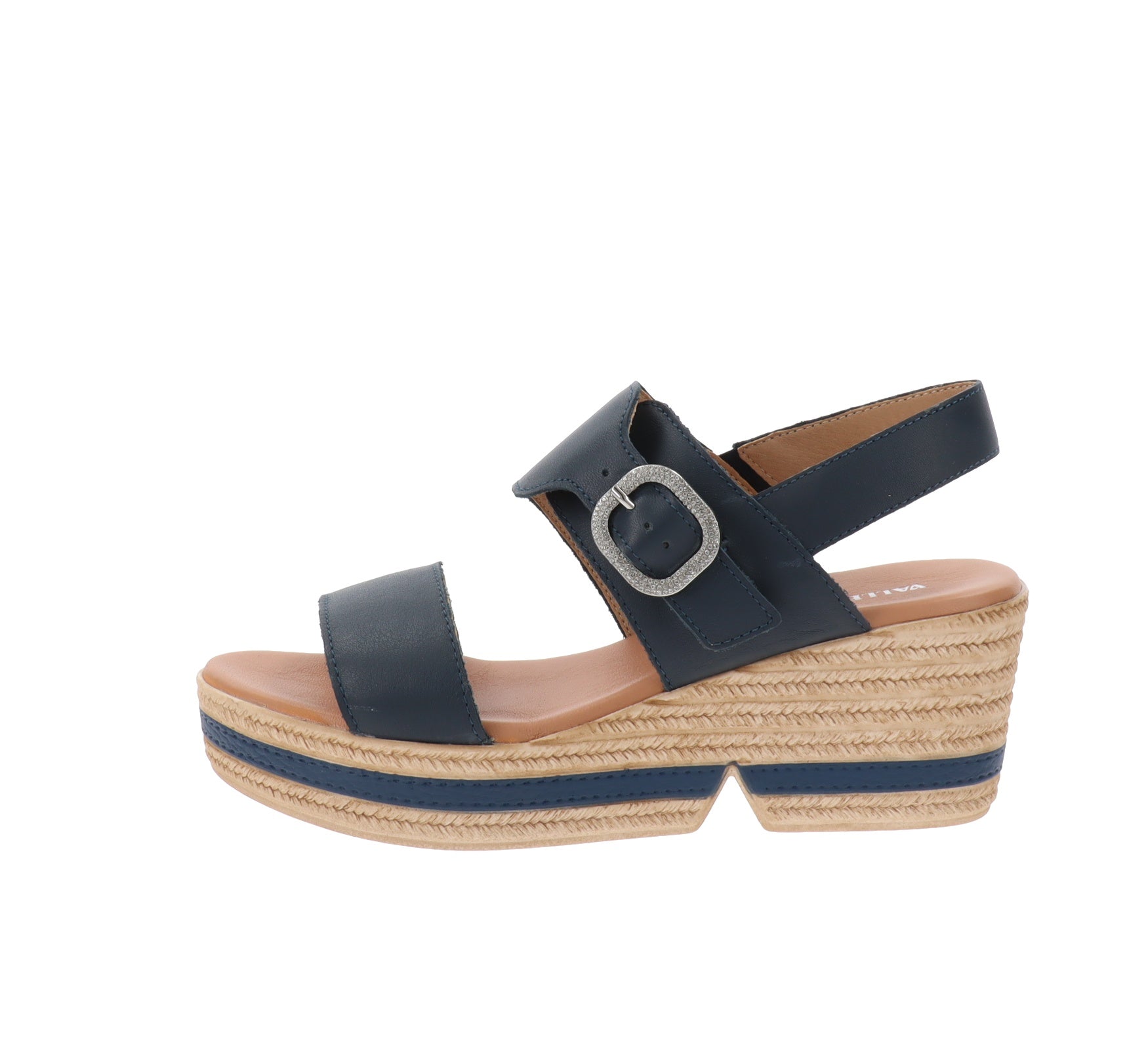 Valleverde Scarpe VVVV49121M Sandali Donna in Pelle Bianco Chiusura Fibbia - Imagen 31 de 32