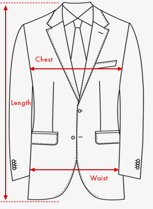 Suits Measurements