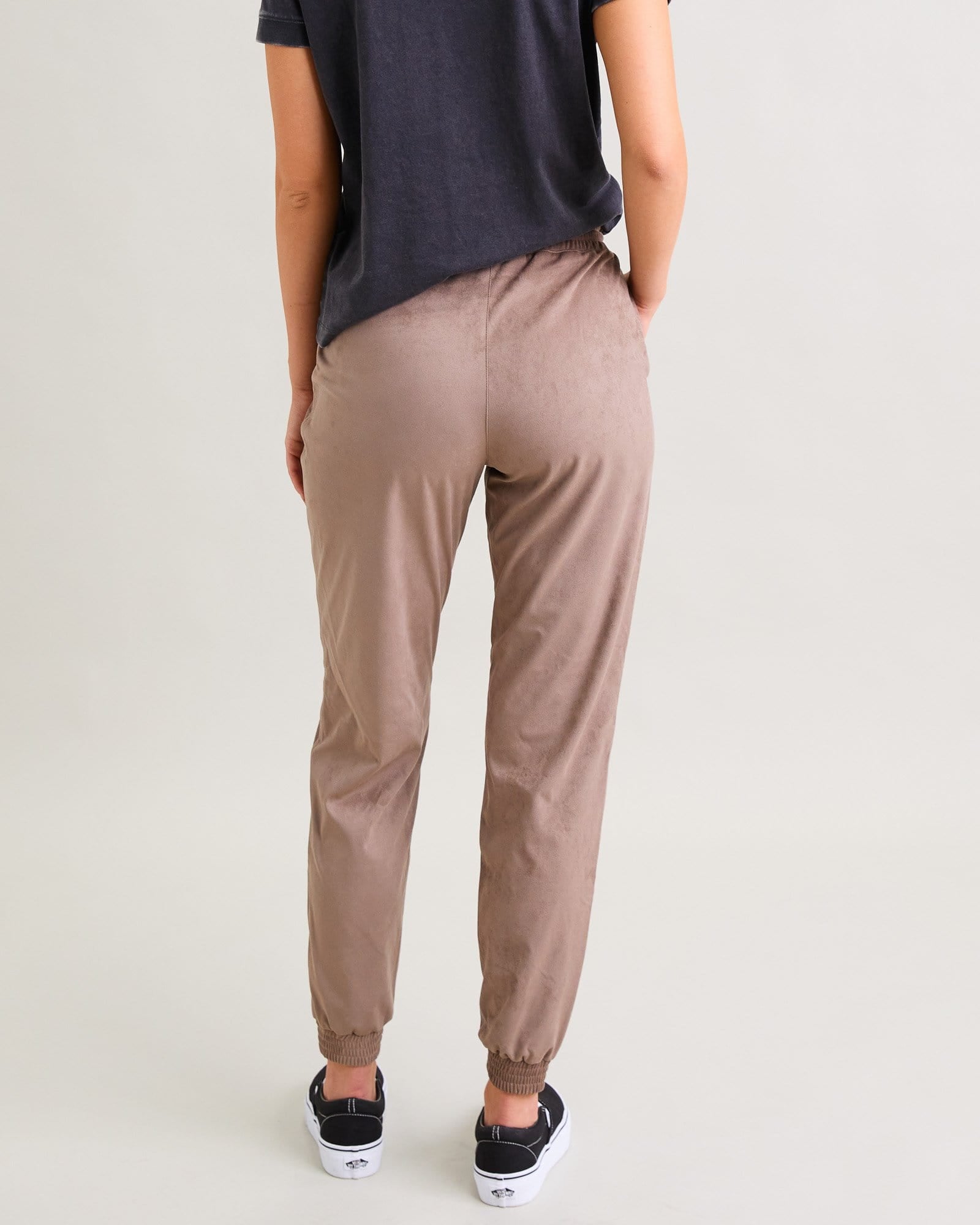 Mya Suede Jogger