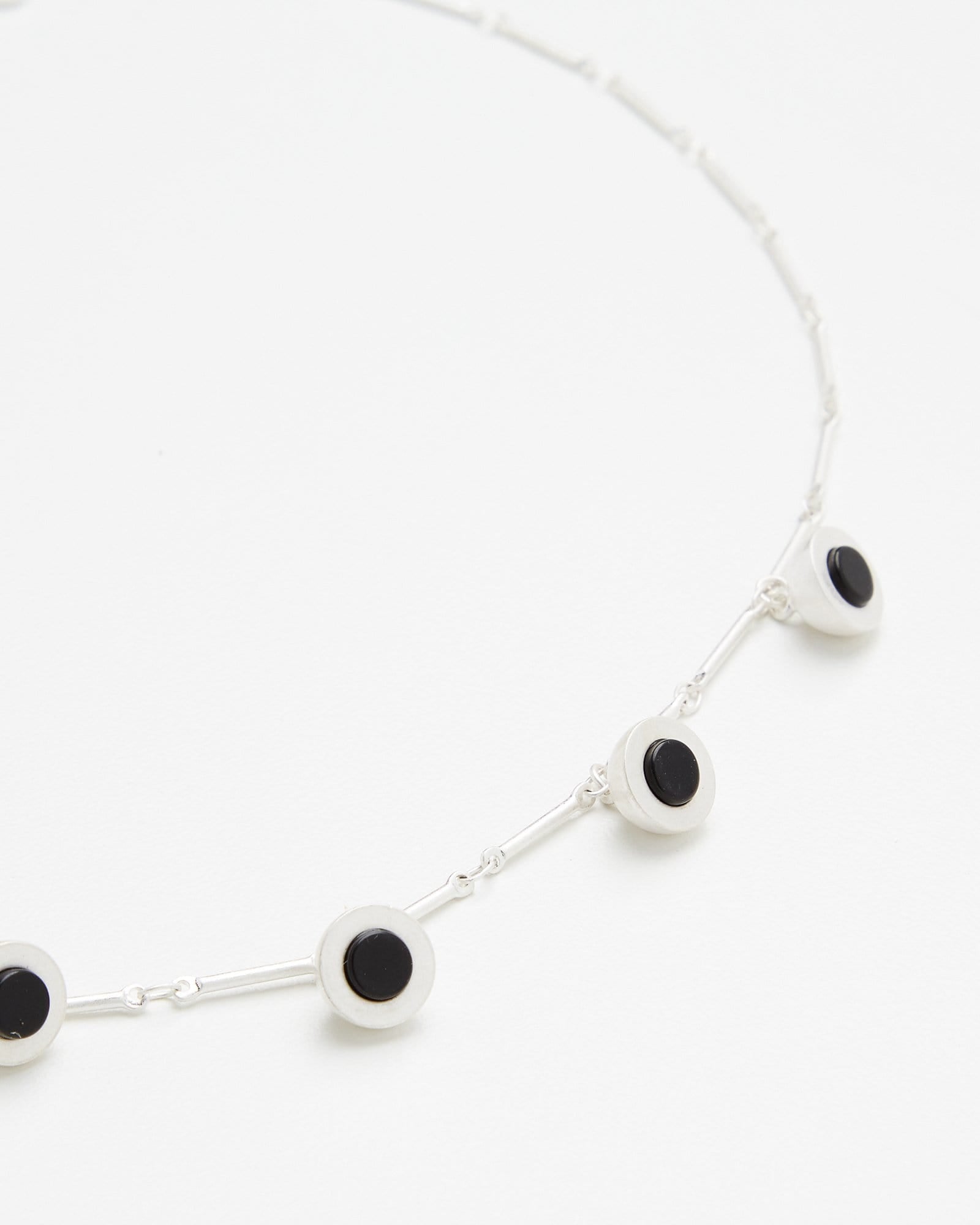 Onyx Spotlight Necklace