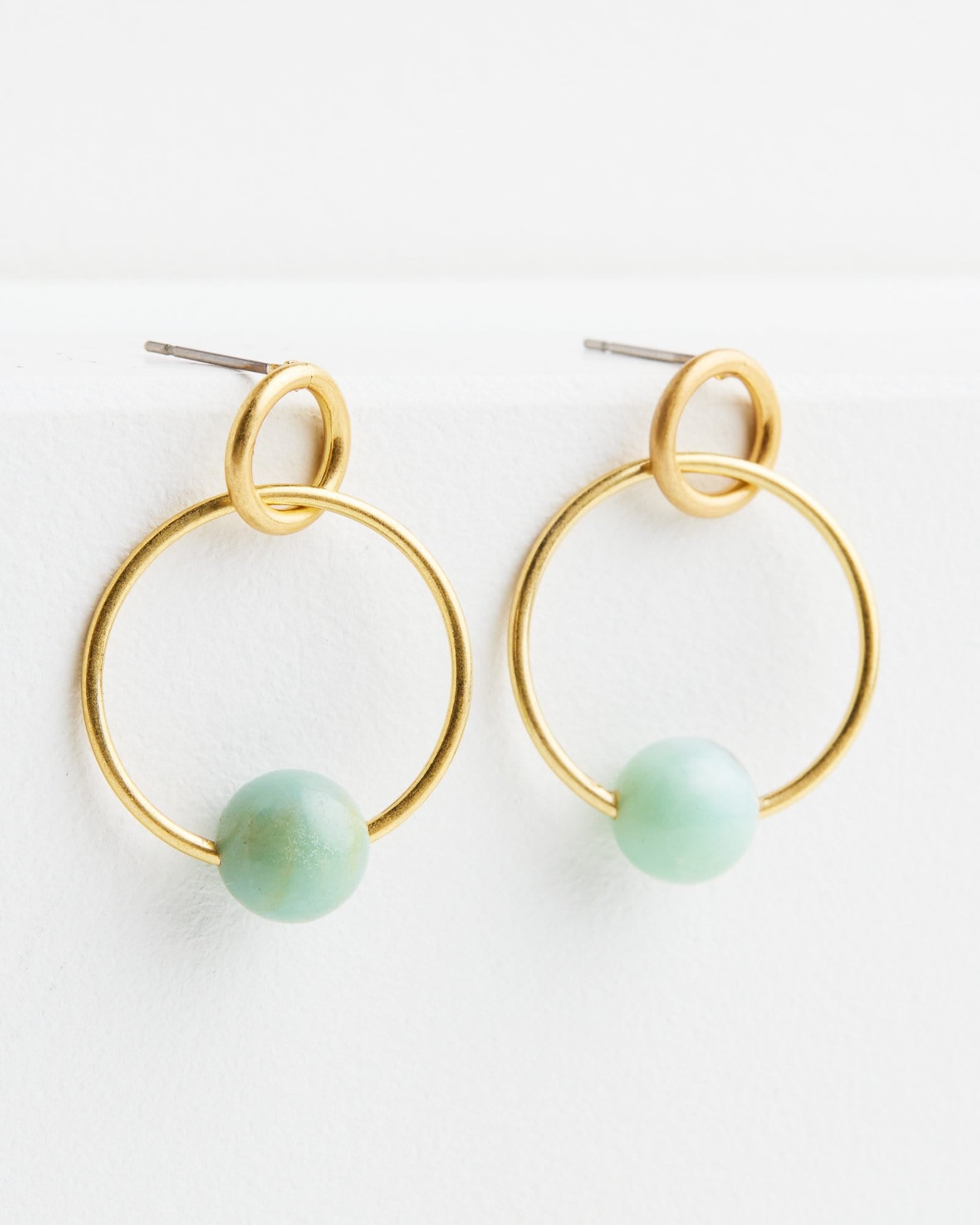 Statement Stone Earrings